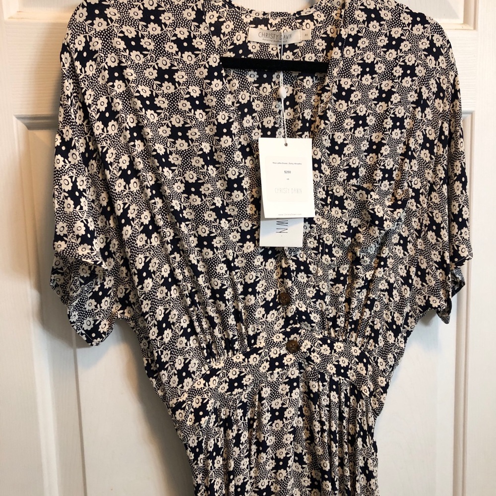 Christy Dawn Lottie Dress in "Daisy Wreath" XSmall